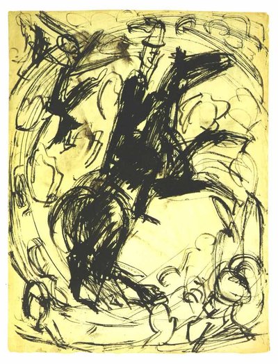 Circus Rider by Ernst Ludwig Kirchner